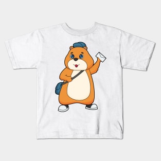 Hamster Postman Letter Kids T-Shirt